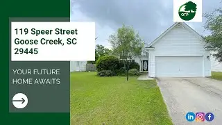 119 Speer Streett Goose Creek, SC 29445