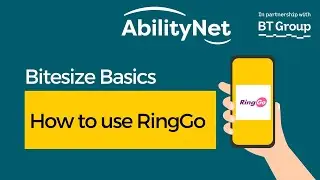 BiteSize Basics  Digital Sessions for Seniors - How to use RingGo