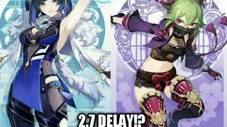 PATCH 2.6 GOT EXTENDED - VERSION 2.7 DELAYED DUE TO Shanghai's Lockdown | Genshin Impact