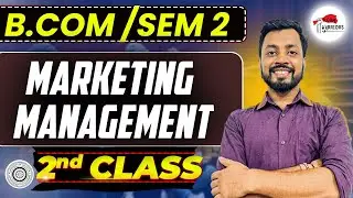 Marketing Management Class 2 | BCom 2nd Sem CU | Important Concepts Explained | Market segmentation