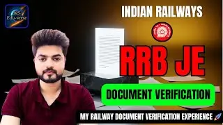RAILWAY DOCUMENT VERIFICATION Full Process Explained - My real experience 🚂