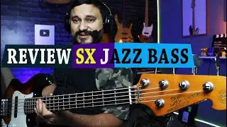 REVIEW BAIXO SX JAZZ BASS 5 CORDAS (SONZEIRA ESSE BAIXO) D&Aacute; PAU EM FENDER?