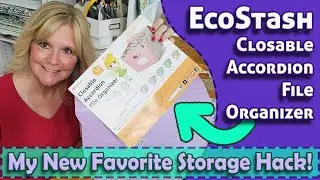 EcoStash Accordion File Review | This Organizer Changed My Craft Room!