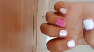 my second nail art designs 🎨🌈