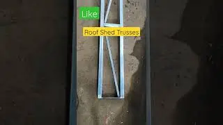 How to make Roof shed Trusses #shorts  #shortvideo #viral . #subscribe .