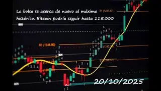 La bolsa se acerca de nuevo al m&aacute;ximo hist&oacute;rico. Bitcoin podr&iacute;a seguir hasta 115.000