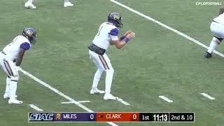 2018 SIAC Football: Miles College Golden Bears at Clark Atlanta Panthers