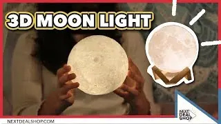 Bring The Moon Home - Enchanting 3D Moon Light - Next Deal Shop