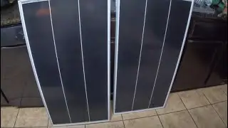 Amazon 100 Watt Solar Panels Unboxing