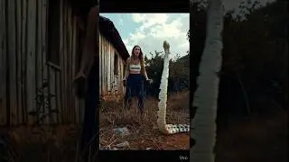 She Stood Frozen&hellip; Then the Giant Snake Rose 😱 | Nature Without Warning