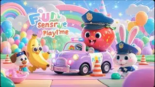 Smart Kids Sensory Time! | 🍇💡 Fun Sensory Playtime