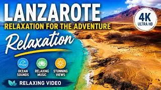 Lanzarote | Relaxing Ambient Music for Sleep, Focus, Meditation  #4k #lanzarote #dronefootage