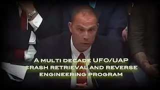 Bombshell Statements To Congress On The Reality Of UFOs And Nonhuman Intelligence Engaging Earth