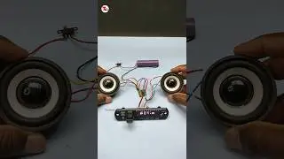 speaker using 12V decoder module and bluetooth mp3  #shorts #ytshorts #trending #technicalka