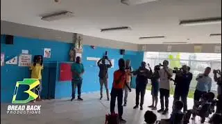 Sizzla Kalonji & Capleton Visit Children School In Trinidad 🇹🇹 #mustwatch