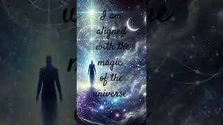 I am aligned with the magic of the universe #aligned #lawofattraction#manifest #magic#divineforce