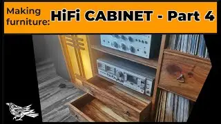 Hi-Fi Cabinet using TRADITIONAL hand tools - Part 4