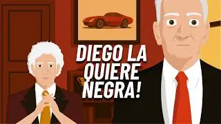 La Ferrari negra de Diego Maradona - La verdadera historia.