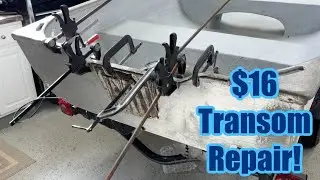 How-To Budget Transom Repair.