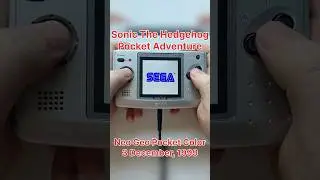 Sonic The Hedgehog Pocket Adventure on Modded Neo Geo Pocket Color #retrogaming #sonic #ngp #neogeo