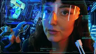 CYBERPUNK ASMR Robot Repair  Sci-Fi Mechanic on SUBMARINE // Fixing You