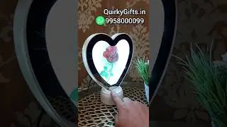 Cute Heart Shaped Magic Mirror&hearts;️ Best Finds | Customised Gifts #ordernow 9958000099 #shorts #love