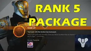 Destiny Rank 5 Iron Banner Package Rewards and Loot WORTH IT!