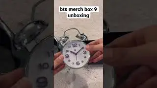 bts merch box 9 unboxing
