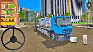 Construction Vehicles & Trucks - Building Materials Transport Android Gameplay