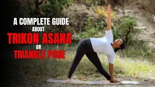How to do Trikon asana / Triangle pose #yoga #yogaskills