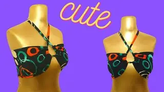 💥Sew A Very CUTE Bikini At Home | Bikini Sewing Tutorial | Sewing Techniques