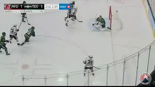 Stars end IceHogs seven game win streak