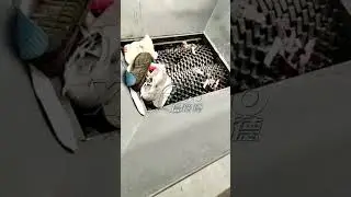 Waste Clothes Shredder Custom Industrial Waste Clothes Shredder And Shoes Shredder Machine