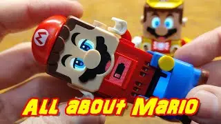 LEGO Super Mario Low Battery | All about Mario | How to make cool NINNTENDO SWITCH LEVEL with LEGO