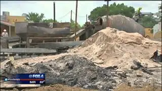 Fertilizer Plant Fire Investigation