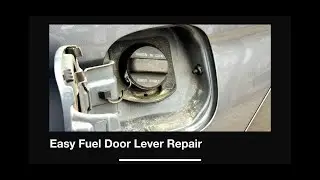 Easy Fuel Door Lever Repair on a 2014 Honda CR-V