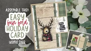Fun Fold Holiday Gift Card Holder