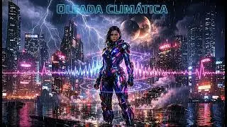 🎵 Oleada Climática – Synthwave Cyberpunk Épico (80s Futurista) | Música para Crear, Editar o Soñar