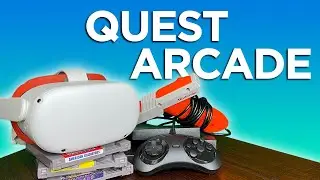 How To Play Arcade & Console Games On OCULUS QUEST!
