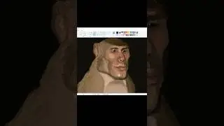 ART Sigma monkey in Paint #art #microsoftpaint #anatomy #mewing #sigma #chad #monkey