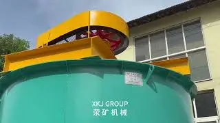 Large Capacity Beneficiation Plant Mining Mixing Tank With Agitator Mineral Mixer Tank
