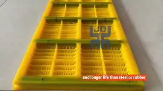 5 Types of Polyurethane Screen Media and When to Use Them