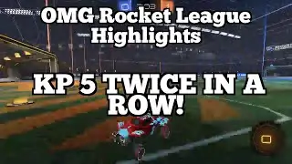 OMG Rocket League Highlights: KP 5 TWICE IN A ROW!