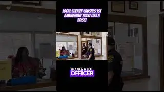 LOCAL SHERIFF CRUSHES 1st AMENDMENT AUDIT! #1stamendmentaudits #walkofshame @TTA42800