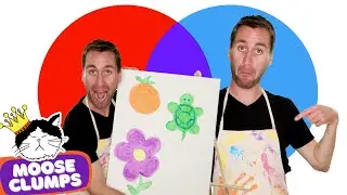 Mixing Colors 🎨 | Mooseclumps | Sing Along With Me! | Kids Songs