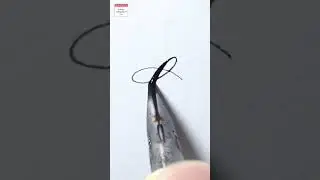 How to write C in calligraphy