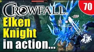 Crowfall Elken Knight gameplay - Elken Knight in action