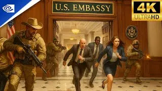 (RTX) Uprising (U.S Embassy Under Siege) | ULTRA Realistic Graphics Gameplay [60FPSHDR] Call of Duty