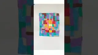 Create a simple to follow DIY Picture to brighten up your Wall.  #art #DIY #creative