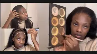 COMMENT POSER SA PERRUQUE LACE FRONTALE PARFAITEMENT/ WIG INSTALL/ LCBEAUTY